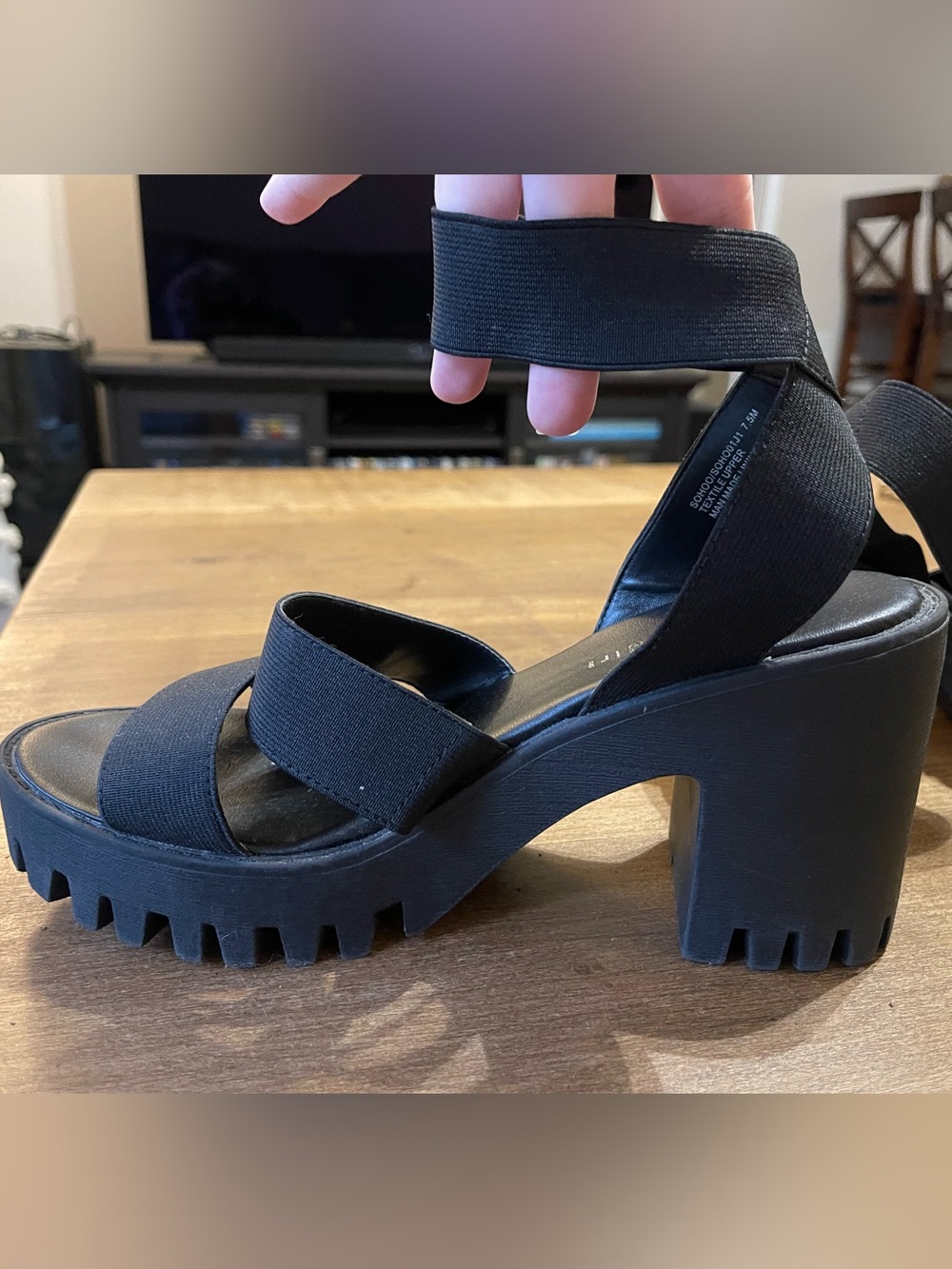Madden Girl Strappy Platform Sandals - Picture 7 of 9